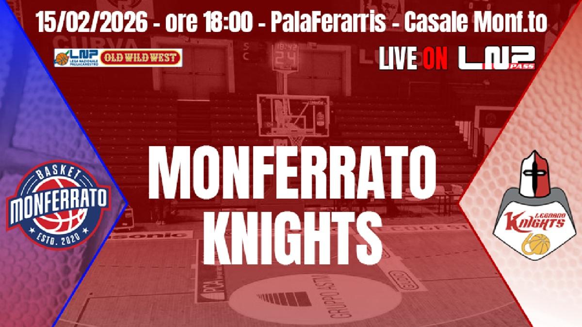 Serie B - Legnano Knights impegnati a Casale contro la Novipiù Monferrato
