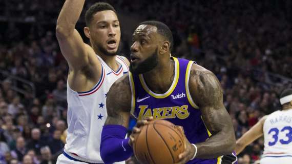 MERCATO NBA - Lakers: possibile uno scambio James-Simmons con Philadelphia?