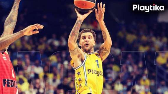 EuroLeague - Wilbekin trascina il Maccabi alla vittoria sull' AS Monaco