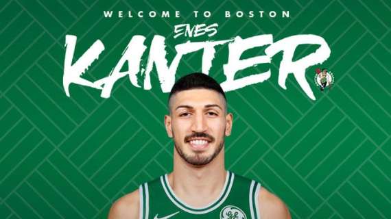 NBA Free Agency - Enes Kanter torna a Boston: accordo annuale