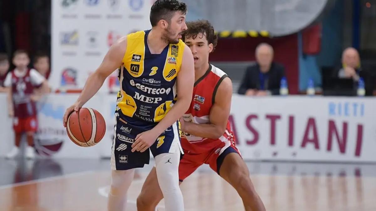 La Gesteco Cividale espugna Rieti e va 2-1 nella serie
