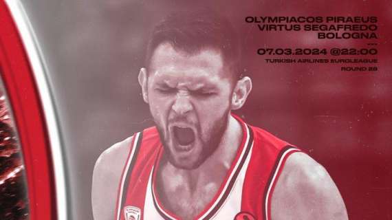 EuroLeague - Olympiacos, SEF sold out contro la Virtus Bologna