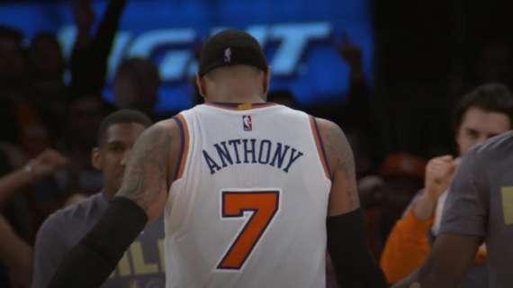 NBA - Carmelo Anthony entrerà nella Hall of Fame di New York