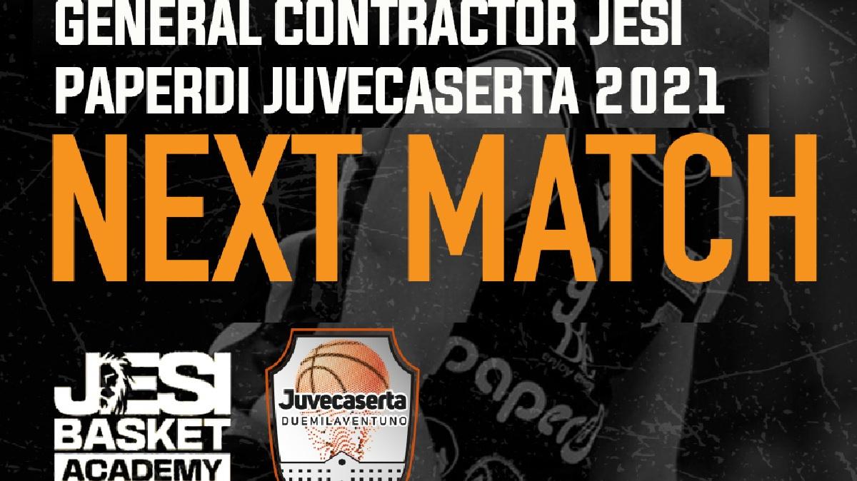 Serie B - Domenica la Paperdi Caserta recupera a Jesi la 10a di ritorno