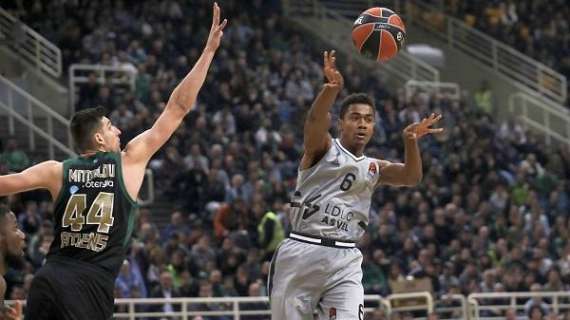 EuroLeague - Panathinaikos a tutta forza sull'Asvel