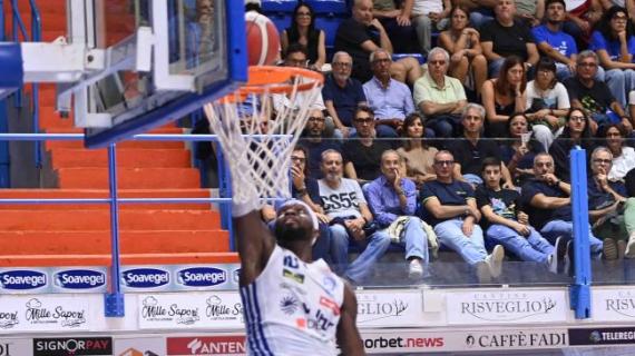 A2 - Big match al PalaPentassuglia tra Brindisi e Scafati. Mouaha: "Grande voglia di riscatto"