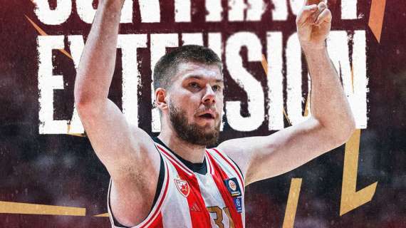 Rokas Giedraitis re-signs with Crvena Zvezda until 2026