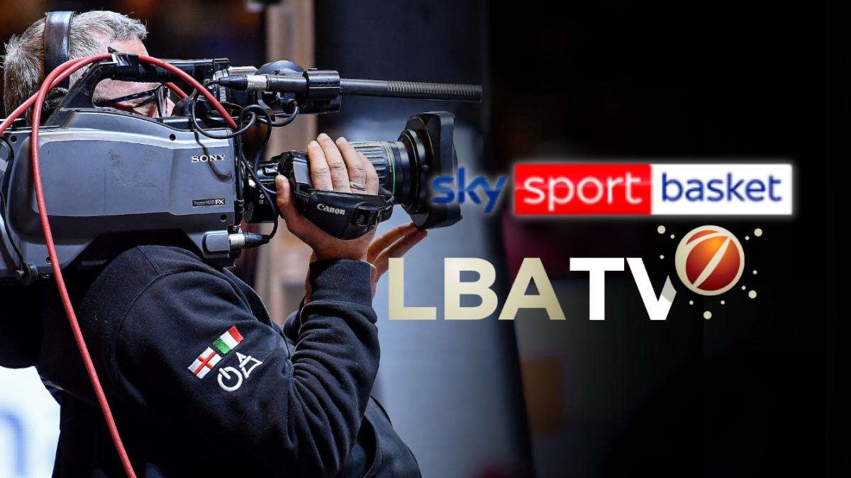 LBA Serie A, la programmazione televisiva dalla 10ª alla 14ª giornata