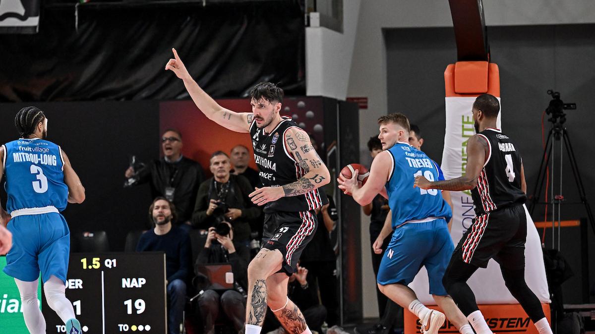 LIVE | Bertram Derthona solida, le palle perse condannano Napoli