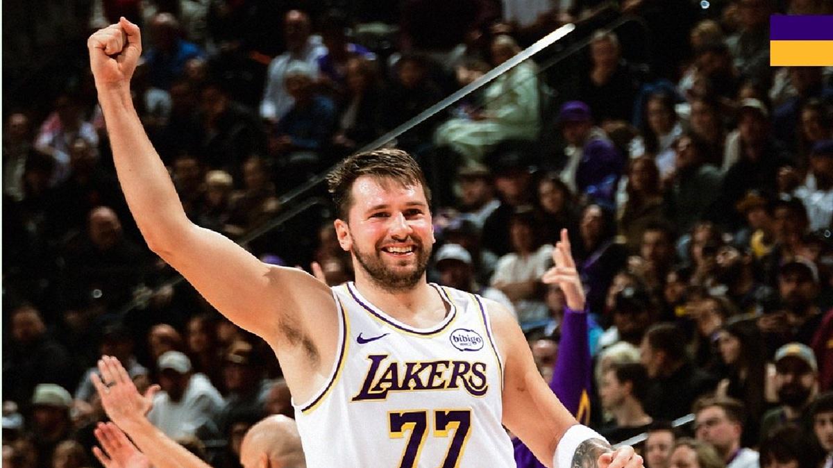 I Lakers tremano ma battono i Jazz: Markkanen sfiora l’impresa, Doncic chiude i conti