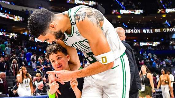 NBA - Celtics, Jayson Tatum molto ottimista sulla prossima stagione