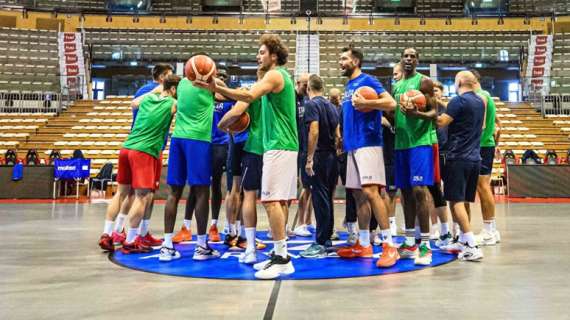 Italia, primo allenamento a Trieste: Stefano Tonut lavora a parte
