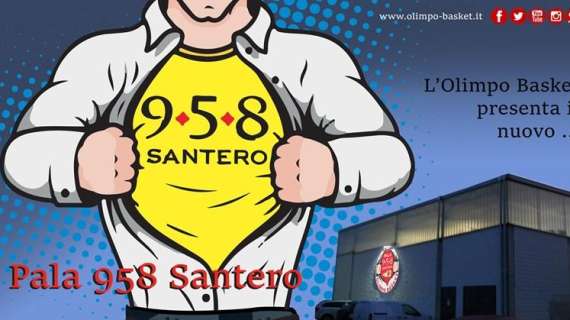 SERIE C GOLD - "Pala 958 Santero": nuovo Title Sponsor per il palasport dell'Olimpo Alba