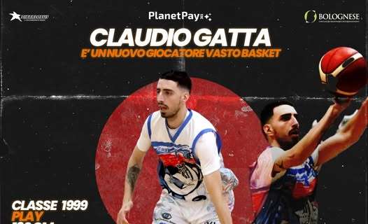 Serie B - Vasto Basket, in arrivo il playmaker Claudio Gatta