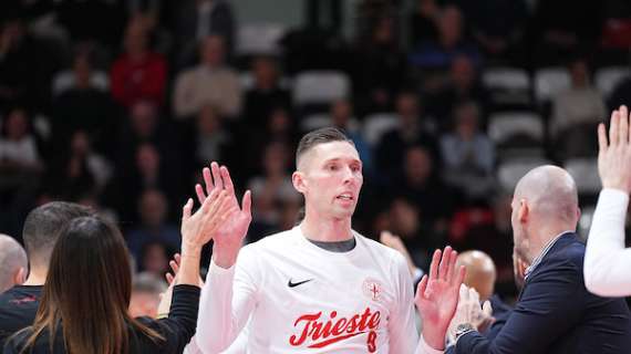 Trieste, Jarrod Uthoff rientra per il match-clou con Tortona