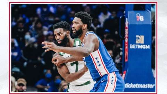 NBA - Philadelphia regala una brutta lezione ai Boston Celtics