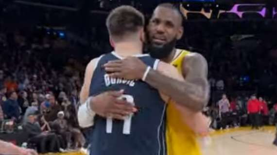 «Sognava di giocare con Doncic», ESPN su LeBron James dopo l'arrivo di Luka ai Lakers