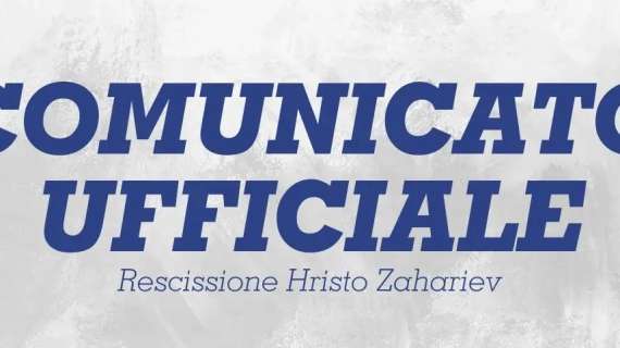 UFFICIALE B - Pielle Livorno, rescisso il contratto di Hristo Zahariev