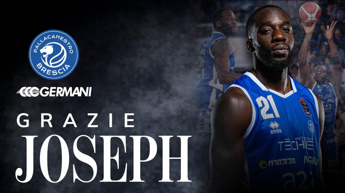 Pallacanestro Brescia annuncia la fine contratto con Jospeh Mobio, già annunciato a Udine