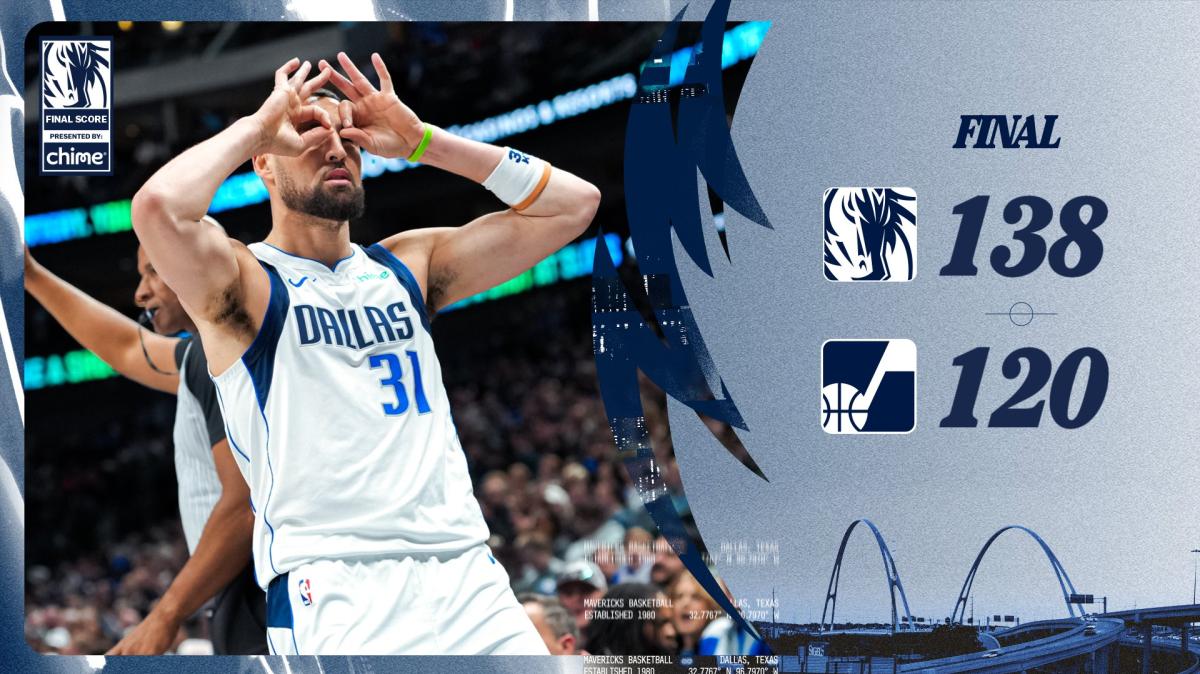 Klay Thompson si accende: Dallas travolge Utah e manda un segnale