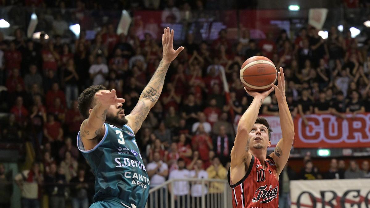 Highlights LBA | Trieste ha la meglio su Cantù soltanto nel finale