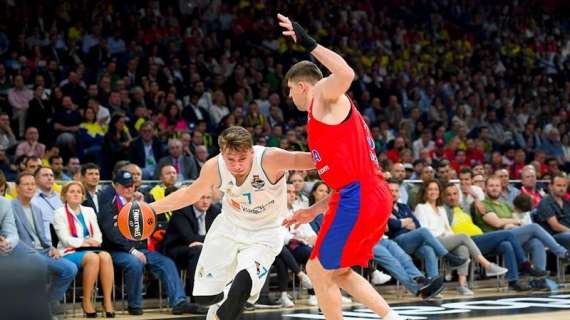 EuroLeague - Il CSKA si sgretola davanti a Doncic e al Real Madrid