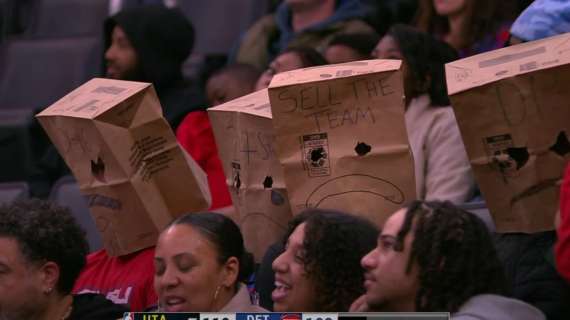 "Sell the team", i tifosi dei Detroit Pistons furiosi dopo il 25esimo ko di fila