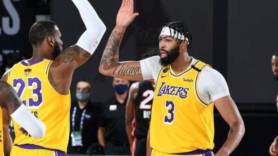 NBA Finals - Di prepotenza i Lakers si impadroniscono di gara 1 contro gli Heat