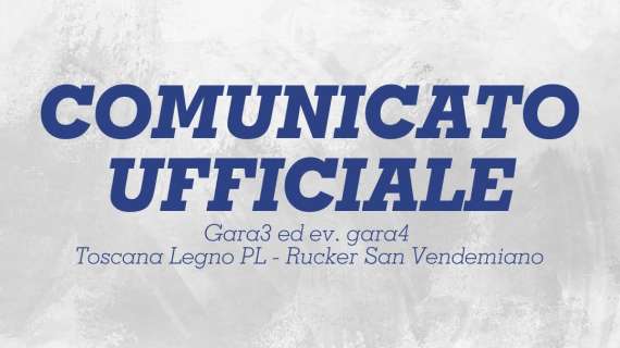 Squalifica del campo, Pielle Livorno ospita a Piombino la Gara 3 contro Rucker San Vendemiano