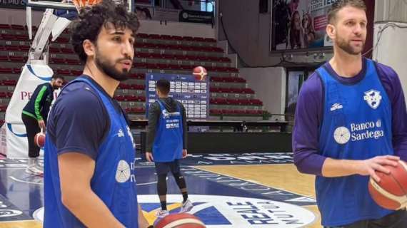 Dinamo Sassari, primo allenamento per Erten Gazi: sabato l'esordio a Cremona 