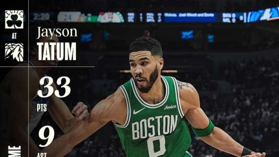 NBA - I Celtics si guadagnano la pagnotta in casa dei Timberwolves