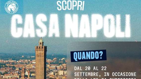 LBA - Supercoppa: Napoli Basket apre "Casa Napoli" a Palazzo Grassi a Bologna