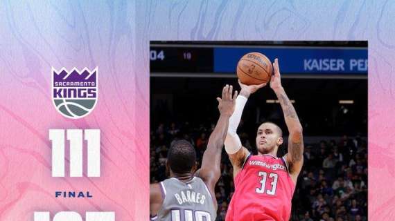 NBA - Kuzma e i Wizards si prendono lo scalpo dei Sacramento Kings