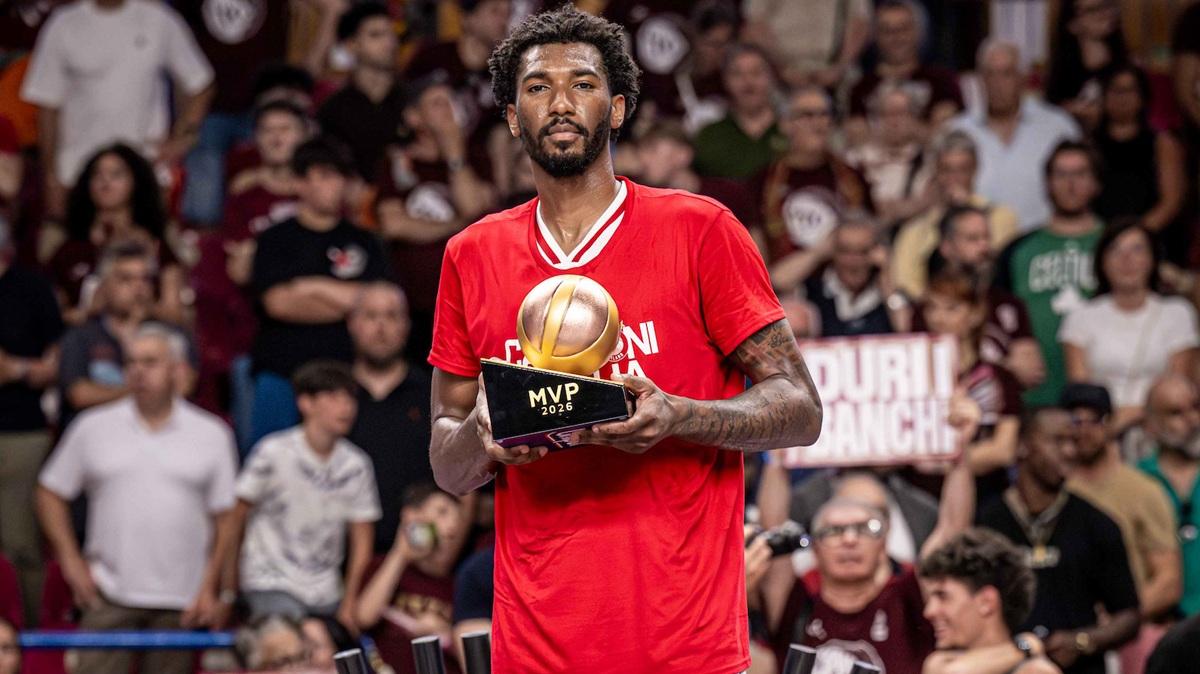 Armoni Brooks vince il premio di MVP Unipol delle LBA Finals Unipol 2026