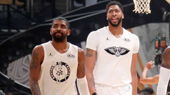 NBA - I Celtics sperano di tenere Irving se arriverà Anthony Davis