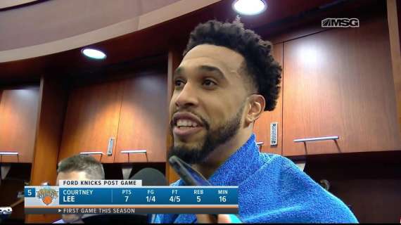 NBA - Courtney Lee spera in un ritorno: "Ho recuperato al 100% dall'infortunio"
