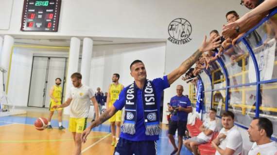 La “sua” venti è ritirata, Cincia indosserà a Brindisi la canotta numero tre
