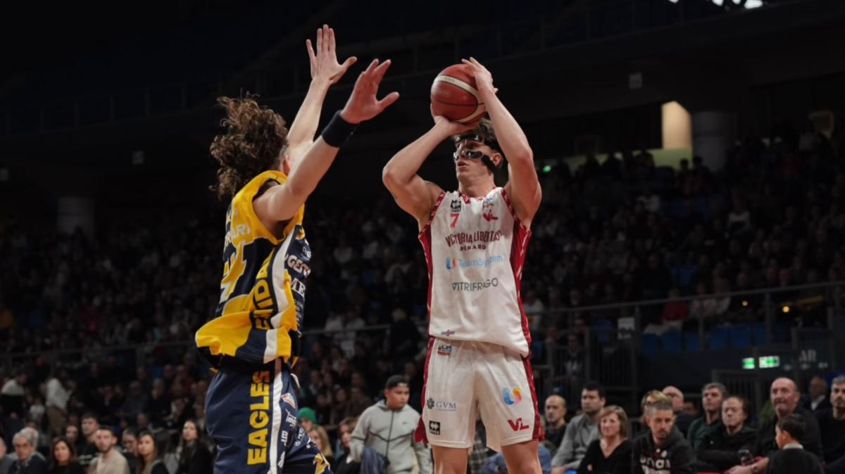 A2 - VL Pesaro, Leka: «Ci siamo svegliati nel secondo tempo ma gli avversari sono stati bravi a resistere»