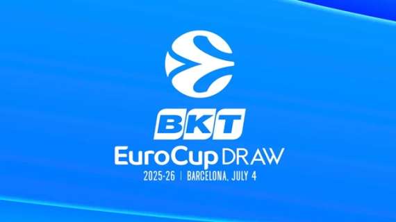 LIVE Sorteggio EuroCup: Venezia va nel Girone A, Trento nel Gruppo B