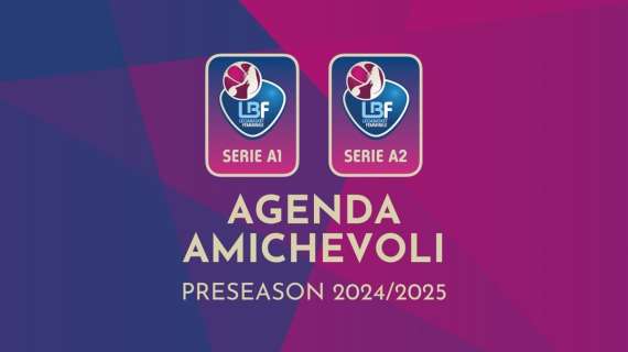 Amichevoli di preseason della serie A1 e A2 femminile 2024-25