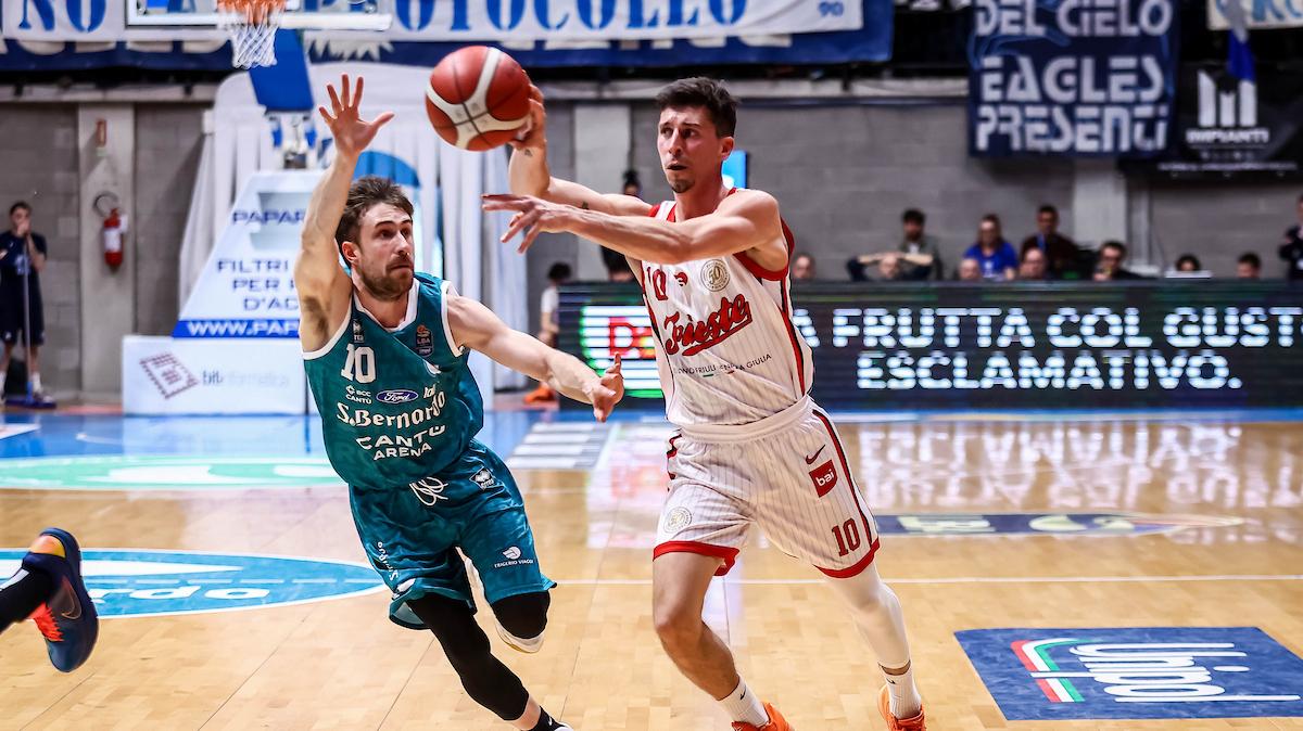 A Desio due punti preziosi per Cantù contro Trieste: gli highlights