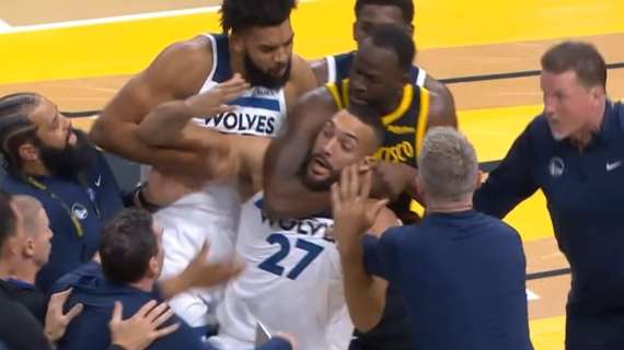 NBA - Draymond Green e la rissa con Rudy Gobert: "Nessun rimpianto"