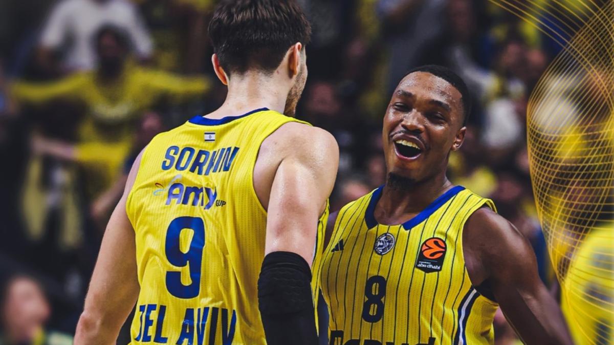 Nel ritorno in Israele, il Maccabi Tel Aviv festeggia battendo l'Asvel: show di Walker IV