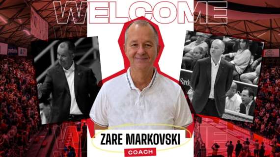 UFFICIALE LBA - Zare Markovski è il nuovo coach di Estra Pistoia 