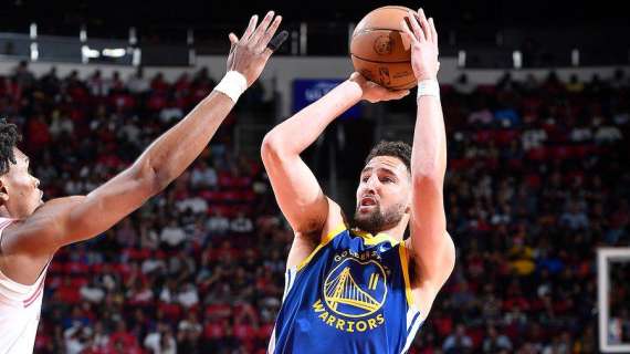 NBA - I Warriors respingono l'assalto degli Houston Rockets in Texas