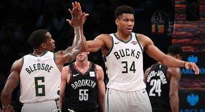 NBA - Il Barclays dei Nets non regge l'urto dei Bucks