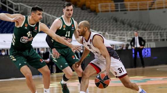 EuroLeague - Il Panathinaikos risorge da -20, Olimpia Milano ko all'overtime 