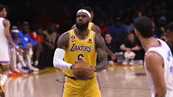 NBA - Lakers, LeBron James smentisce le ultime sul suo recupero 