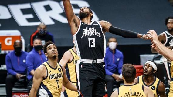 NBA - I Clippers dispongono facilmente dei Pacers 