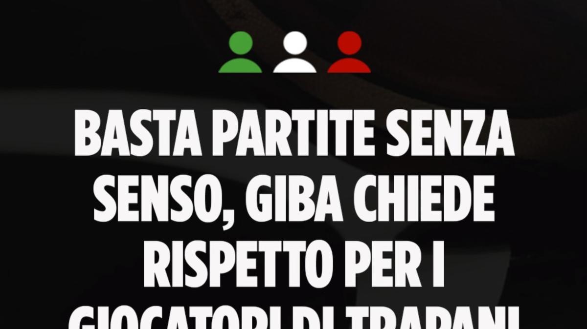 GIBA: «Appello alla Trapani Shark: mettere fine a motivo di vergogna del movimento»